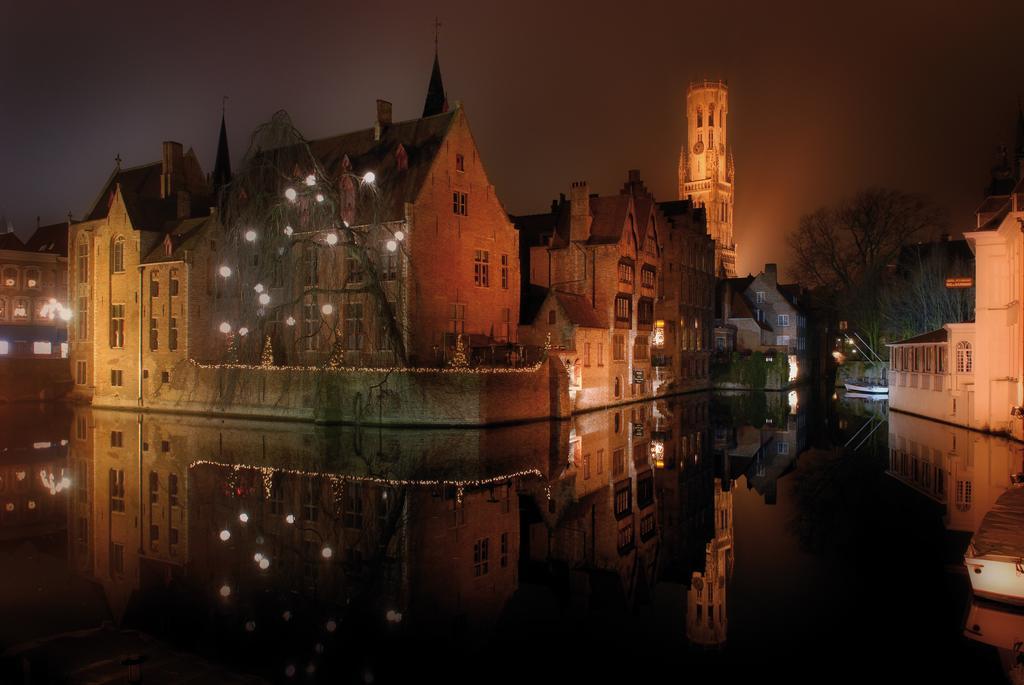 Guesthouse Dijver - Serene Escape In The Heart Of Historic บรูจส์ ภายนอก รูปภาพ
